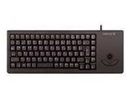 CHERRY XS Trackball Keyboard corded USB schwarz (DE) (G84-5400LUMDE-2)
