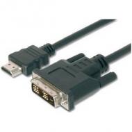 ASSMANN HDMI zu DVI-D Anschlusskabel 3m schwarz bulk (AK 639-3)
