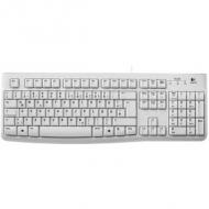 LOGITECH K120 corded Tastatur USB white OEM (920-003626)