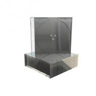 Mediarange cd leerbox 50pcs slimcase black bulk (box21-m)