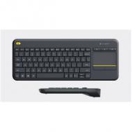 LOGITECH K400 Plus Wireless Touch Keyboard schwarz - INTNL (US) (920-007145)