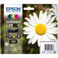 EPSON 18XL Tinte schwarz und dreifarbig hohe Kapazität 31.3ml 1-pack blister ohne Alarm (C13T18164012)