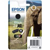 EPSON 24XL Tinte schwarz hohe Kapazität 10ml 500 Seiten 1-pack blister ohne Alarm (C13T24314012)
