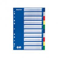 Blanko Kunststoff-Register Standard, 10-teilig