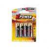 Alkaline Batterie "X-Power" Mignon AA, 4er Blister