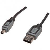 USB 2.0 Mini Kabel, Premium