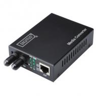 Fast Ethernet Medien Konverter, RJ45 - LWL-ST