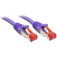 LINDY Cat.6 S / FTP Kabel, violett, 2m Patchkabel (47824)