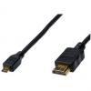 Anschlusskabel High Speed, HDMI-A Stecker - Micro HDMI-D Stecker