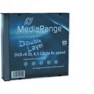 Mediarange dvd+r 8.5gb   5pcs pack double layer 8x slim (mr465)