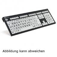 Logickeyboard xl-print black on white de (pc /  nero) (lkb-lpbw-bjpu-de)