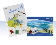 Aquarell-Blcke