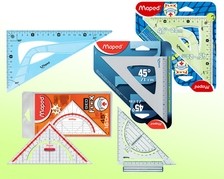 Geo- & Zeichendreiecke