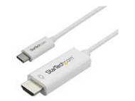 STARTECH.COM 3m USB-C auf HDMI Kabel - 4K bei 60Hz - Weiss (CDP2HD3MWNL)