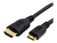 STARTECH.COM 30cm High-Speed-HDMI-Kabel mit Ethernet HDMI auf HDMI-Mini - Stecker / Stecker (HDMIACMM1)