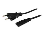 STARTECH.COM 2m Standard Laptop Stromkabel - EU auf C7 Netzkabel (PXT101NBEU)