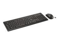 FUJITSU Wireless keyboard & mouse set LX410 US schwarz optical RF Maus 1.600dpi 2.4GHz frequency micro receiver 2xAA batteries (S26381-K410-L402)