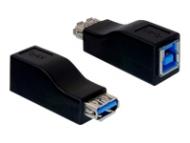 DELOCK Adapter USB 3.0-B Buchse USB 3.0 A-Bu (65181)