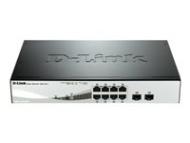 D-LINK D 1210-08P 8-Port smart managed PoE Gigabit Switch 8x 10/100/1000B 2x SFP Slot 65W PoE Kapazität Metallgehäuse (D 1210-08P)