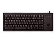 CHERRY Compact Trackball Keyboard USB schwarz (DE) (G84-4400LUBDE-2)