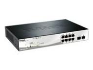 D-LINK D 1210-10P Layer2 smart managed PoE Gigabit Switch 8x 10 / 100 / 1000 2x Gigabit SFP 65W PoE budget (D 1210-10P)
