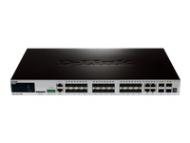 D-LINK D 3420-28SC xStack 24-port SFP Layer 2+ Stackable Managed Gigabit Switch 20x SFP 4x TP Combo Port (SFP) 4x SFP+ (D 3420-28SC)