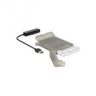 Delock konverter usb 3.0 typ-a stecker 22 pin sata 6 gb / s mit 2.5" schutzhlle (62742)