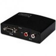 DIGITUS HDMI auf VGA Audio Converter max. 1600x1200 inkl. Netzteil DS 40310