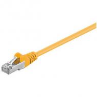 Patchkabel RJ45 SF / UTP C5e 2.0m gelb (SFTP)