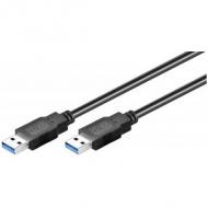 Usb 3.0 kabel a auf a 5,00m black stecker-stecker (96117)