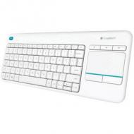 LOGITECH K400 Plus Wireless Touch Keyboard white (DE) (920-007128)