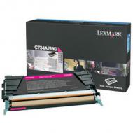 Lexmark toner magenta      c73x / x73x ca. 6.000 s. (c734a2mg)