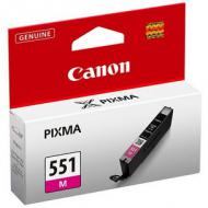 Canon Tinte für Canon Pixma IP7250, magenta Inhalt: 7 ml (CLI-551M / 6510B001) Pixma IP8750 / IX6850 / MG5450 / MG5550 / MG6350 / MG6350S / MG6450 /  MG7150 / MX725 / MX925