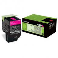 LEXMARK 802M Toner magenta kleine Kapazität 1.000 Seiten 1er-Pack return program (80C20M0)