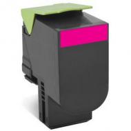 LEXMARK Rückgabe-Toner für LEXMARK CX410, magenta, HC Kapazität: ca. 3.000 Seiten Lexmark CX410e / CX410de / CX410dte / CX510de / CX510dhe / CX510dthe (80C2HM0)