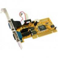 Pci-karte 2s 32-bit rs-232 moschip chipsatz (ex-41052-2)