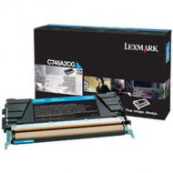 Lexmark toner cyan      für c746 / c748 ca. 7.000 s. (c746a2cg)