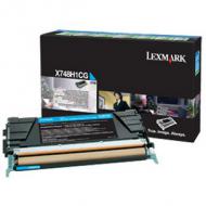 Lexmark toner cyan rück.     für x748 ca. 10.000 s. (x748h1cg)