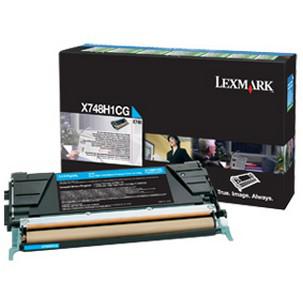 Lexmark toner cyan X748H1CG