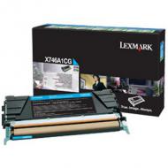 Lexmark toner cyan rück. für x746 / x748 ca. 7.000 s. (x746a1cg)