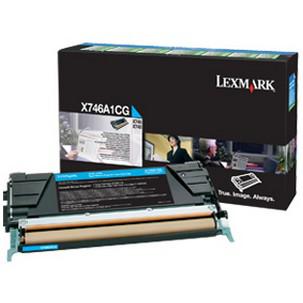 Lexmark toner cyan X746A1CG