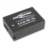 Ansmann akku a-can nb-10l  850mah für canon powershot sx40 (1400-0024)