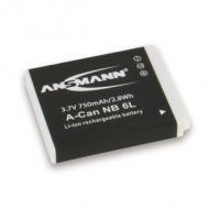 Ansmann akku a-can nb-6l  750mah für canon ixus 90is (5044453)