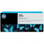 HP 771C Original Tinte hell cyan Standardkapazität 775ml 1er-Pack (B6Y12A)