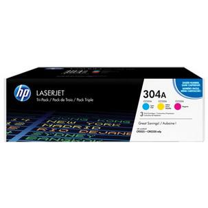 HP Toner 304A CYM CF372AM