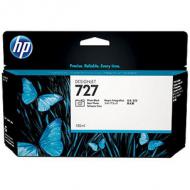 HP 727 Original Tinte foto schwarz Standardkapazität 130ml 1er-Pack (B3P23A)