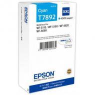 EPSON T7892 Tinte cyan Extra hohe Kapazität 4.000 Seiten 1er-Pack (C13T789240)