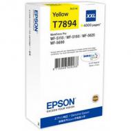 EPSON T7894 Tinte gelb Extra hohe Kapazität 4.000 Seiten 1er-Pack (C13T789440)