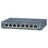 NETGEAR ProSafe Smart Managed Plus Switch - GS108Ev3 - 8-port Gigabit 10 / 100 / 1000 Mbps - Desktop - luefterlos (GS108E-300PES)