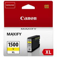Canon Tinte PGI-1500XL für Canon Maxify, gelb Inhalt: 12 ml Kapazität: ca. 935 Seiten Canon Maxify MB2050 / MB2350 / MB2750 (9185B001 / PGI-1500XL)